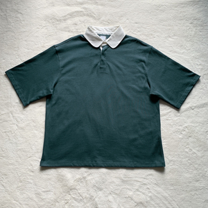 Chemises de golf vintage unisexe 100 % coton anti-plis à manches courtes de couleur foncée – Erreurs de typographie, veuillez fournir un produit valide - Product Image 3