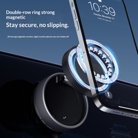 Support de téléphone pour voiture TikTok, Nouveauté 2025, fixation magnétique par ventouse à adsorption sous vide sur pare-brise avant, ajustement standard