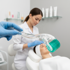 Rouleau de micro-aiguilles pour thérapie Derma Roller, 192 aiguilles réelles en acier inoxydable pour éliminer la pigmentation, les rides, l'acné et les cicatrices en <span class=keywords><strong>clinique</strong></span> esthétique - Product Image 3