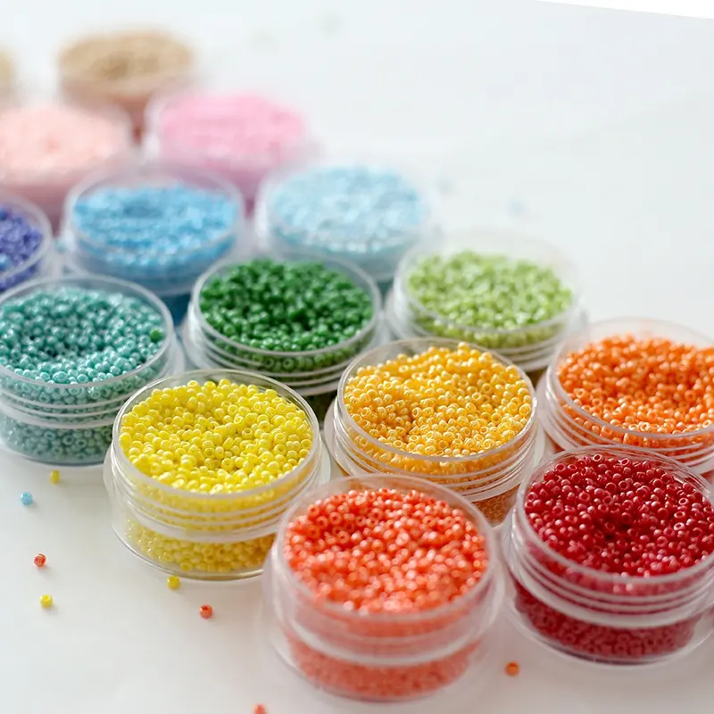 High Quality Miyuki Glass Seed Beads Cream Glaze Shiny Luster 11/0 Loose Beads 2mm