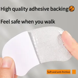 2/4 Piezas de Protectores de Talón de Silicona Adhesivos Antideslizantes para Alivio del Dolor, Almohadillas para Zapatos, Inserciones para Ajustar el Tamaño del Calzado - Product Image 3