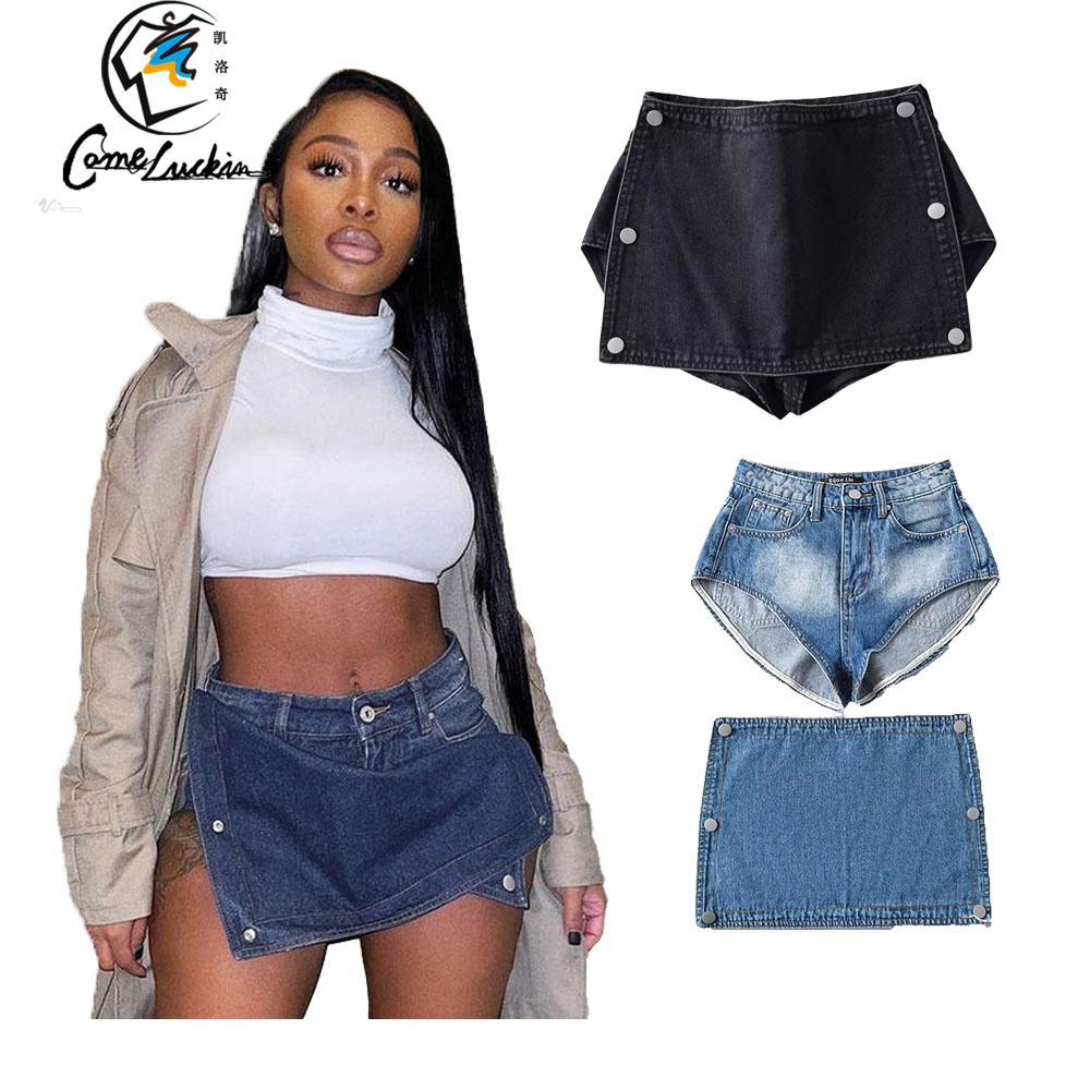 ★送料・関税込★OJOS★Detachable Strap Skirt Shorts★ OJOS (オホス ) - デタッチャブルストラップキュロットスカート