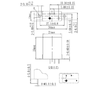JGC-19M Relais Statique 2A 115VAC 1 Forme A Hermétique pour AC Électrovanne Moteur À COURANT ALTERNATIF Alimentation en COURANT ALTERNATIF Commutateur de Commande