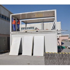 UPS de bienes raíces pequeña casa contenedor lujo de bungalow para estructura de acero prefabricadas de diseño - Product Image 3