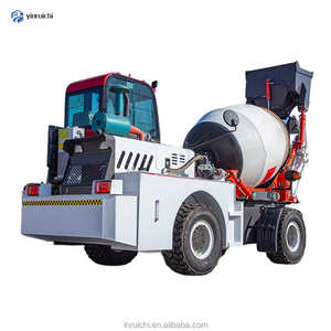 自载移动式混凝土搅拌车欧5发动机小桶水泥混凝土搅拌车自载混凝土搅拌车 - Product Image 1