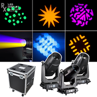 Projecteur de scène professionnel RX 4-en-1 en promotion : Lumière mobile RGB à faisceau et spot, avec contrôle DMX pour la production théâtrale et les événements