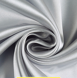 100% Polyester Stof Snel Droogende Satijnstof Garenkwaliteit Sheer <span class=keywords><strong>Ice</strong></span> Voering Effen Parel Elastisch Zacht Podiumgordijn Decoraties - Product Image 1
