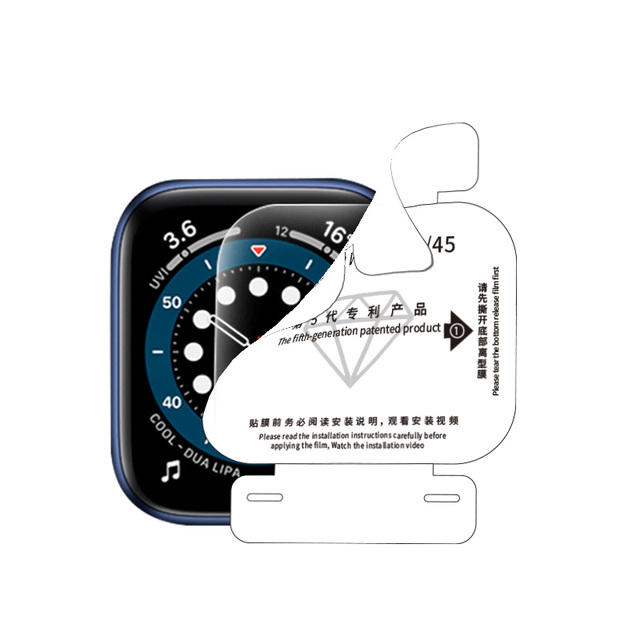 Smart Watch 3d Full Coverage Smart Watch Film Screen Protector for Apple Watch Series 8 49mm 45mm Screen Protector