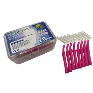 Customized Stainless Steel Interdental <b>Tooth</b> Brush Nylon Bristle <b>Teeth</b> Cleaning Dental Floss <b>Pick</b> Wire Wire Interdental Brush - Product Image 2