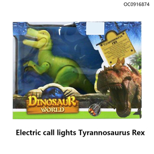 B/O Intéressant <span class=keywords><strong>jouet</strong></span> de dinosaure <span class=keywords><strong>t</strong></span>-<span class=keywords><strong>rex</strong></span> électrique cool walking avec son léger - Product Image 2