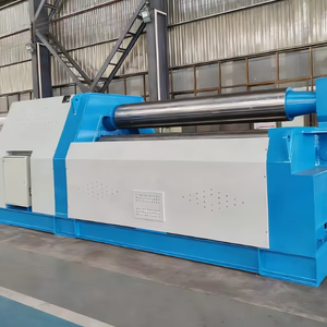Fabricante de Máquinas de Rolado de Placas Metálicas CNC a Gran Escala, Máquina de Rolado en Caliente de Metal con Pre-doblado por Rodillos, Accionamiento Hidráulico - Product Image 1