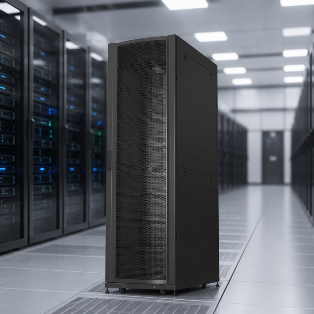 19 Inch SPCC Steel Server Rack Network Cabinet 22U 27U 32U 42U Floor Standing for Data Center OEM ODM Customized