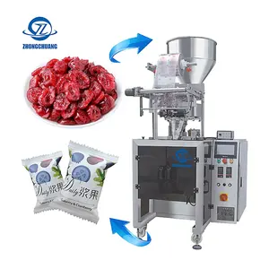 Embalagem automática de feijão de peanuta, porcas misturadas de pistachão, sementes de cascalho, vedação traseira, bolsa, máquina de embalagem vertical