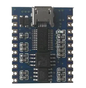 DT9001-FL 5W 전원 인식 칩 직렬 포트 USB 저수준 트리거 조합 플레이 디지털 전력 증폭기 음성 모듈