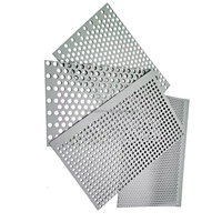 Panci lembaran Aluminium Food Grade 304 316 baja tahan karat nampan berlubang untuk Oven pengeringan kue
