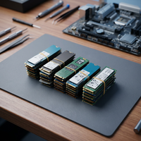 SSD Internal Hard Drive Model P8-06 Berkualitas Superlative Kelas Finesse, M.2 NVMe PCIe untuk Laptop/Desktop PC, Penyimpanan Hemat Biaya