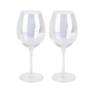 Stiel Glas becher weltweit beliebte Vintage-Stil transparente Weinglas becher Stiel gläser