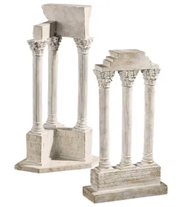 คอลัมน์ฟอรั่มเรซิ่นโรมัน รูปปั้นของที่ระลึกหินโบราณ รูปปั้นกลางแจ้ง