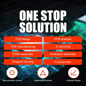 Desain Pcb Oem Tiongkok dan layanan manufaktur PCBA Copy-Service Smt rakitan Pemasok pengembangan papan sirkuit elektron lainnya