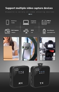 Xách Tay Chuyên Nghiệp Mini Clip ve áo mic omni-directional không dây Lavalier <span class=keywords><strong>Microphone</strong></span> cho podcast ghi âm trực tiếp vlog di động - Product Image 6