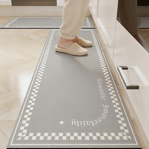 <span class=keywords><strong>Tapis</strong></span> <span class=keywords><strong>de</strong></span> <span class=keywords><strong>cuisine</strong></span> antidérapant et absorbant l'eau en boue <span class=keywords><strong>de</strong></span> diatomée, ensemble <span class=keywords><strong>de</strong></span> 2 pièces imprimé, moderne et personnalisé, lavable pour la maison - Product Image 6