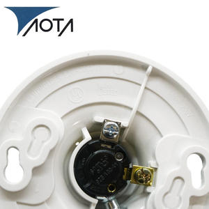 Portalámparas Aota E26/E27 de Baquelita con Tapa de Rosca de 4 Pulgadas, Base Blanca para Bombilla de 220V con <span class=keywords><strong>Casquillo</strong></span> - Product Image 5