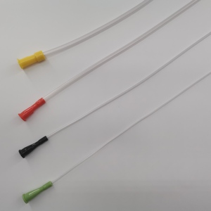 Kateter Hisap PVC Berkualitas Tinggi Konektor Kerucut 5-20Fr Penandaan Warna dengan Berbagai Ukuran - Product Image 2