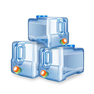 100% New PC chất liệu nhựa 7.5L 10L 15L 20L 15 lít 20 lít nước container với tap - Product Image 1