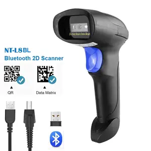 Netum-escáner de código de barras de velocidad rápida, 1D, 2D, Mini, inalámbrico, Usb, Qr, Android
