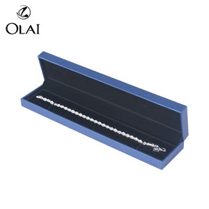 Caja de Joyería de Cuero de Lujo Shero, Premium, de Alta Gama, con Acabado Brillante, Color y Tamaño Personalizables para Anillos, Colgantes, Collares y Pendientes - Product Image 1