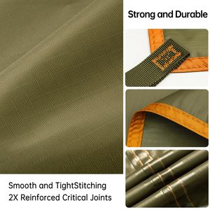 Étanche Portable Bâche Multifonctionnel Camping En Plein Air Voyage Auvent Sac À Dos Bâche Abri Durable et Résistant À L'eau - Product Image 6