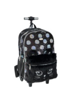 Sac à dos à roulettes en PVC souple pour garçons, ensemble de 3 pièces, avec fermeture éclair et compartiment pour ordinateur, sacs d'école tendance, modèle 2025 KUOBU Factory OEM