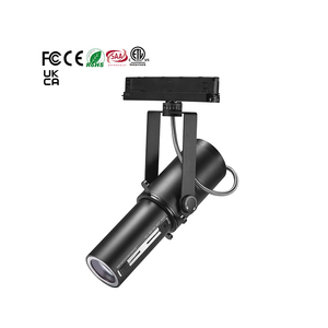 Bảo tàng loạt 30 Wát Dimmable dẫn theo dõi hệ thống chiếu sáng hiện đại COB dẫn theo dõi đèn có thể điều chỉnh cơ thể nhôm tập trung vào lõi ngô màu - Product Image 3