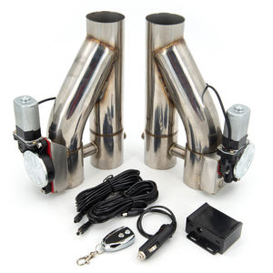 Alta Qualidade <span class=keywords><strong>2</strong></span> <span class=keywords><strong>2</strong></span>.25 <span class=keywords><strong>2</strong></span>.5 <span class=keywords><strong>3</strong></span> polegada Universal Dump Válvula Dupla Elétrica Recorte De Escape Cortar com Controle Remoto Sem Fio PP-DYT25R - Product Image 4