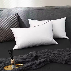 Meilleure vente <span class=keywords><strong>oreiller</strong></span> de plumes <span class=keywords><strong>d</strong></span>'<span class=keywords><strong>oie</strong></span> blanche personnalisé de luxe pour hôtel noyau <span class=keywords><strong>d</strong></span>'<span class=keywords><strong>oreiller</strong></span> blanc - Product Image 1