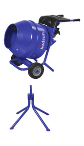 Mezcladora <span class=keywords><strong>de</strong></span> Cemento Portátil <span class=keywords><strong>de</strong></span> 150L y 2.5HP con Motor a Gasolina, Suministro Manual <span class=keywords><strong>de</strong></span> Agua, Productividad <span class=keywords><strong>de</strong></span> 2M/H, Carretilla con Volquete y Función <span class=keywords><strong>de</strong></span> Mezcla - Product Image 2