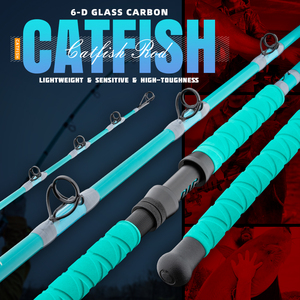 Nouvelle <span class=keywords><strong>Canne</strong></span> à Pêche à l'Ensemble pour Gros Poissons Honoreal 2026 – Livraison Rapide – Bleu Lumineux – Robuste – Verre et Carbone – Pour Eau Douce - Product Image 2