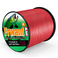 Ligne de pêche tressée en PE à 4 brins, ultra-robuste, écologique, durable, 300 m, 6-100 LBS, ligne flottante pour eau salée, lac, ruisseau