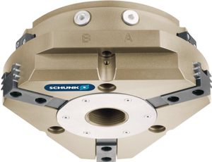 Pince pneumatique centrique à 3 doigts PZN-plus 300-1, robuste, course de 35 mm par mâchoire, fermeture 14500N - Product Image 2