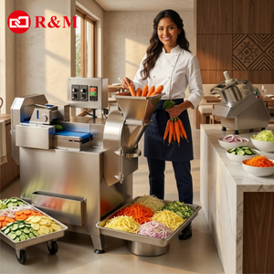 Máquina Cortadora <span class=keywords><strong>de</strong></span> Verduras Eléctrica Comercial - Product Image 1