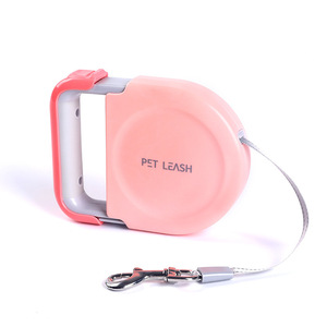 5m maniglia telescopica automatica guinzaglio retrattile per cani animali domestici corda di trazione collare per animali domestici imbracatura e guinzaglio - Product Image 5