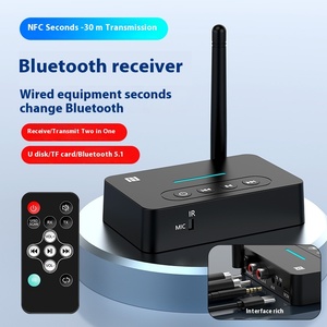 5.1 mới cho <span class=keywords><strong>Bluetooth</strong></span> Receiver không dây NFC ba-trong-một <span class=keywords><strong>Transmitter</strong></span> Receiver PC nhựa <span class=keywords><strong>USB</strong></span> Card âm thanh âm thanh âm thanh video truy cập - Product Image 5