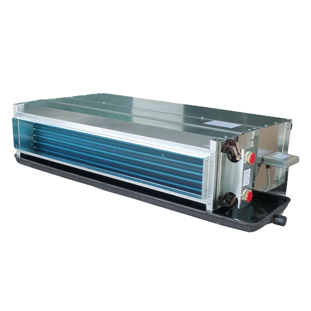 Ventilateur à eau réfrigérée Unité de climatisation Système de CVC Type de conduit de plafond horizontal Unités de ventilateur à eau réfrigérée