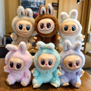 สินค้ามาใหม่ Bubu สำหรับตุ๊กตาพวงกุญแจน่ารักอะนิเมะตุ๊กตากระต่ายหูของเล่นน่ารักพวงกุญแจของขวัญคริสต์มาสสำหรับเด็กผู้หญิง - Product Image 1