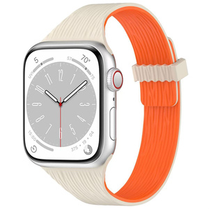 Accesorios para relojes inteligentes <span class=keywords><strong>Correa</strong></span> Pulsera <span class=keywords><strong>Correa</strong></span> de silicona magnética para <span class=keywords><strong>Apple</strong></span> <span class=keywords><strong>Watch</strong></span> Series Band - Product Image 6