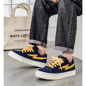Chaussures de marche décontractées pour hommes, sur mesure, à semelle épaisse, design d'usine de mode, confortables - Product Image 4