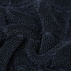 Serviette de lavage de voiture double face tressée, absorbante, sans peluches, pour le nettoyage des surfaces. - Product Image 3