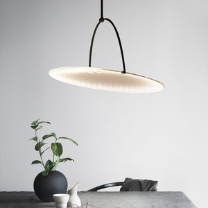 Lampe suspendue ronde minimaliste nordique créative, bande Led de 35cm, 50cm, 60cm, 80cm de diamètre, pour salon, salle à manger, Bar, café - Product Image 3
