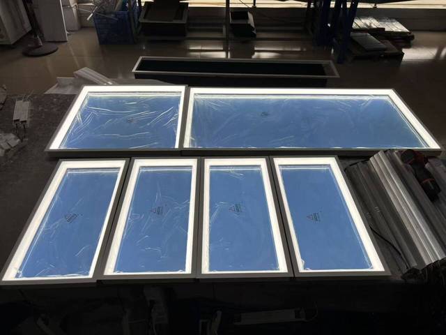 Custom Color Frame Blue Sky Light 60x30cm 50W Tuya Smart WiFi Dimmable LED Panel