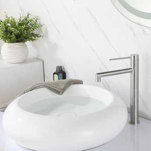 Robinets de <span class=keywords><strong>lavabo</strong></span> en acier inoxydable 304 à trou unique robinets à poignée unique robinets de <span class=keywords><strong>lavabo</strong></span> de salle de bains robinets d'eau - Product Image 3